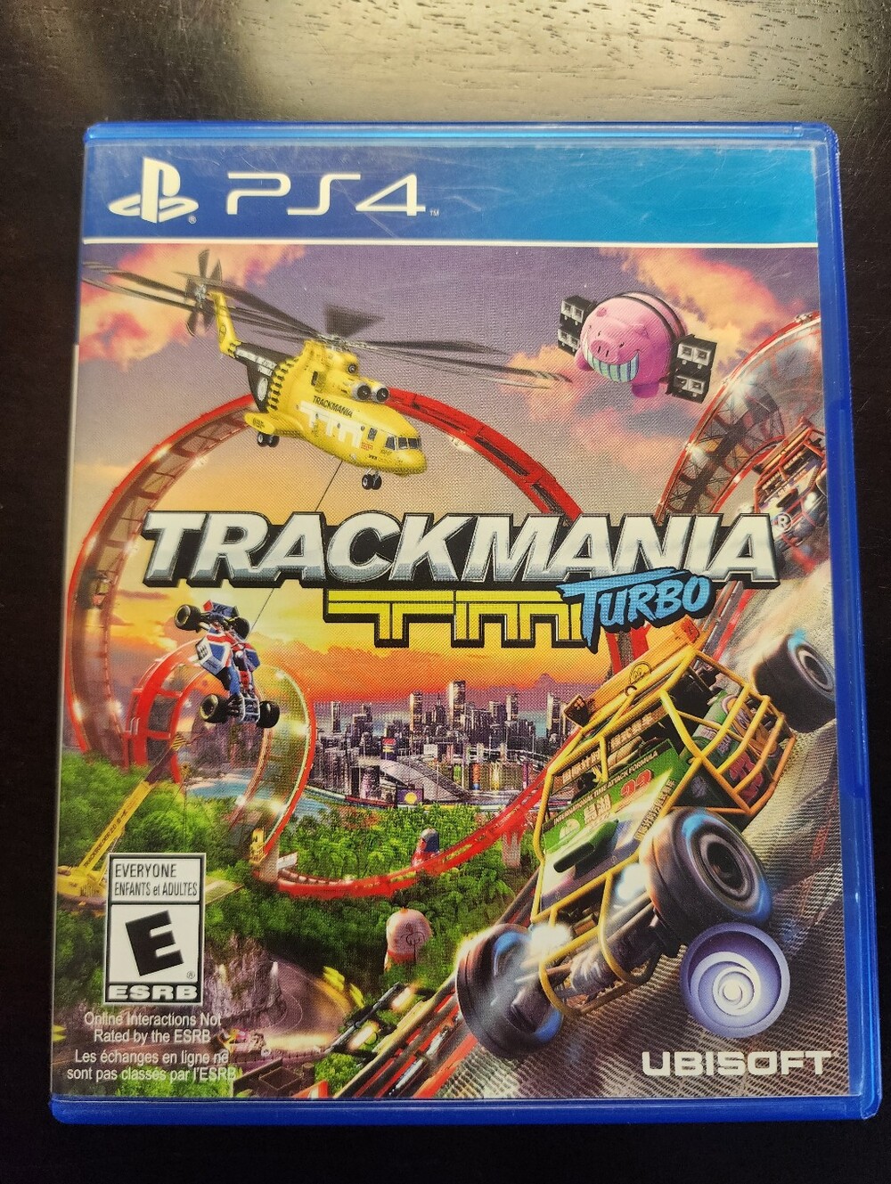 Trackmania Turbo for PS4 - Blue Case
